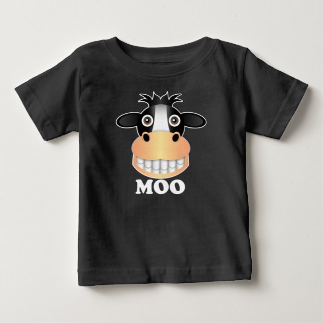 Moo - Baby Bra Jersey T-Shirt (Framsida)