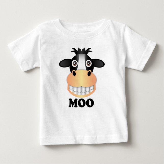 Moo - Baby Bra Jersey T-Shirt (Framsida)