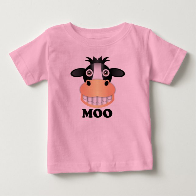 Moo - Baby Bra Jersey T-Shirt  (Framsida)