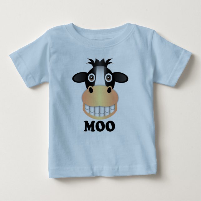 Moo - Baby Bra Jersey T-Shirt  (Framsida)