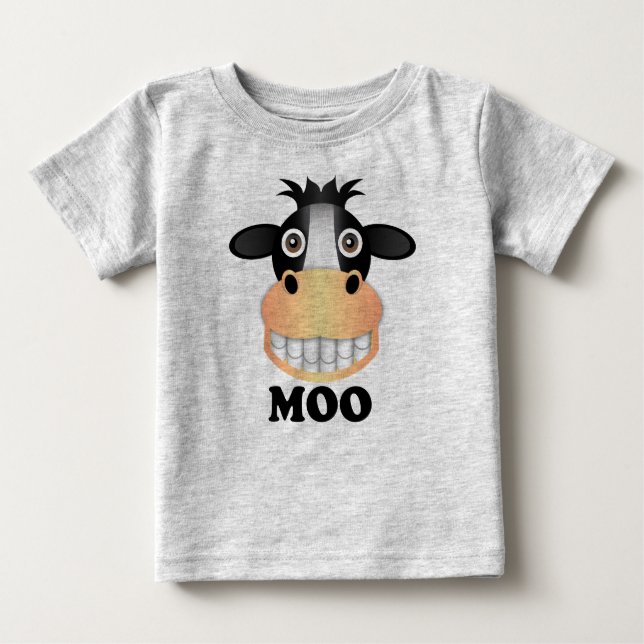 Moo - Baby Bra Jersey T-Shirt (Framsida)