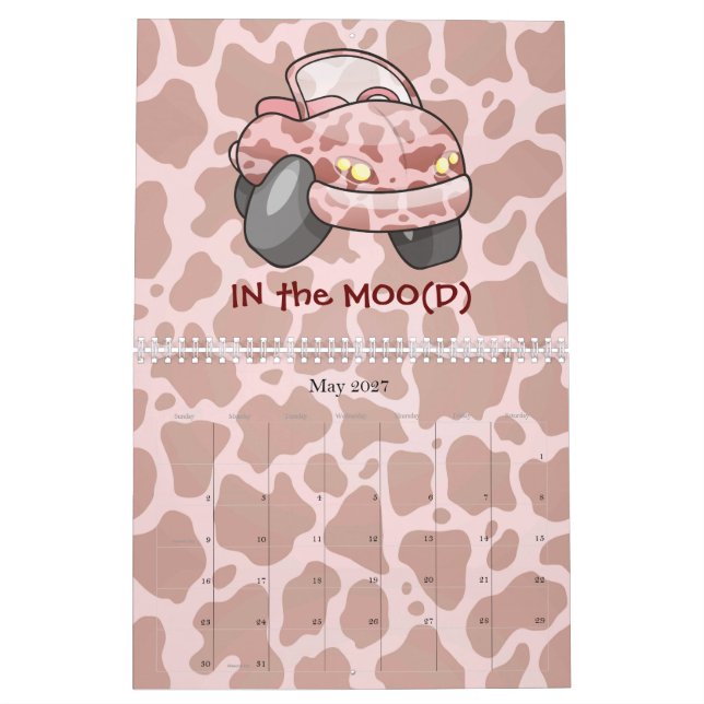 Moo Car Kalender (May 2027)