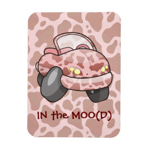 Moo Car Magnet