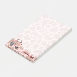 Moo Car Post-it Block
