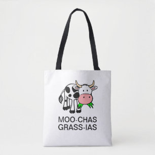 Moo-chas Grass-ias (Muchas Gracias) Bag Tygkasse