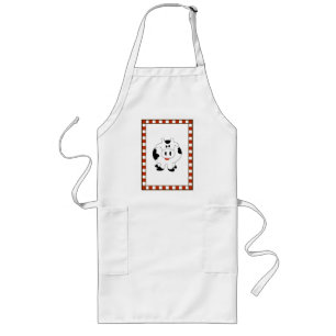 Moo Cow Apron Långt Förkläde