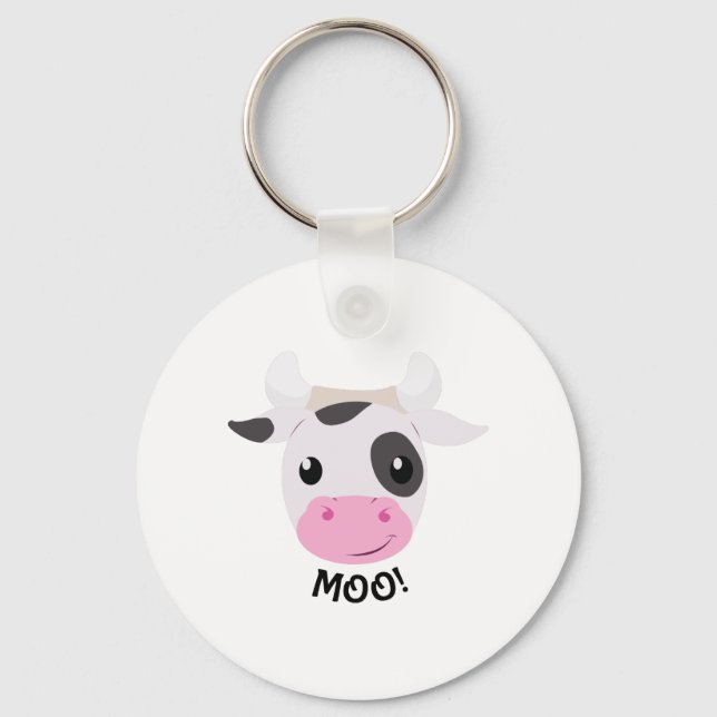 Moo Cow Nyckelring (Framsida)