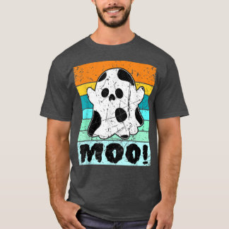 Moo Cow Skriv ut För manar kvinnor Kids Halloween- T Shirt