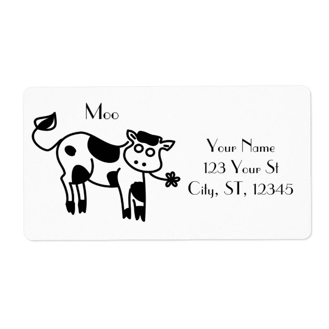 Moo Cow Thunder_Cove Fraktsedel (Framsidan)