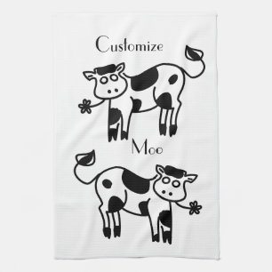 Moo Cow Thunder_Cove Kökshandduk