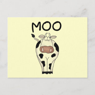Moo Cow Tshirts och presenter Vykort