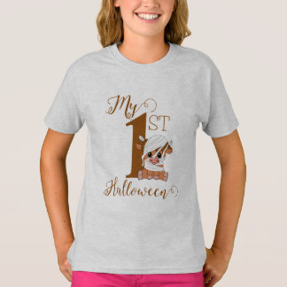 Moo Crew Halloween Gårdshus Highland Ko T Shirt