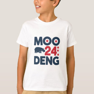 Moo Deng 2024 Moo Deng Moo Deng Söt Bebis Flodhäst T Shirt
