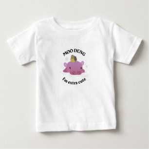 Moo Deng Baby Flodhäst T Shirt