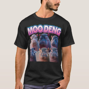 Moo Deng Baby Pygmy Hippo T Shirt