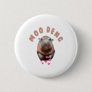 MOO-DENG BERÖMD BABY PIGMY HIPPO MOODENG T-Shi Knapp