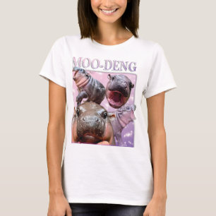 MOO-DENG BERÖMD BABY PIGMY HIPPO MOODENG T SHIRT