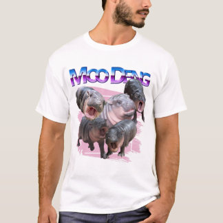 Moo Deng Bootleg Rap Shirt | Moo Deng Shirt T