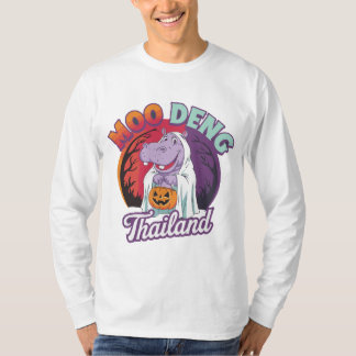 Moo Deng: Den dystra Hippo T Shirt