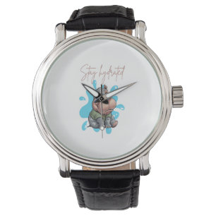 MOO-DENG-design - Unik Mode Delar till hög höjd Armbandsur