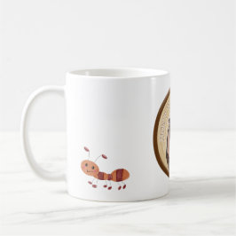 Moo Deng Flodhäst för God Jul Kaffemugg