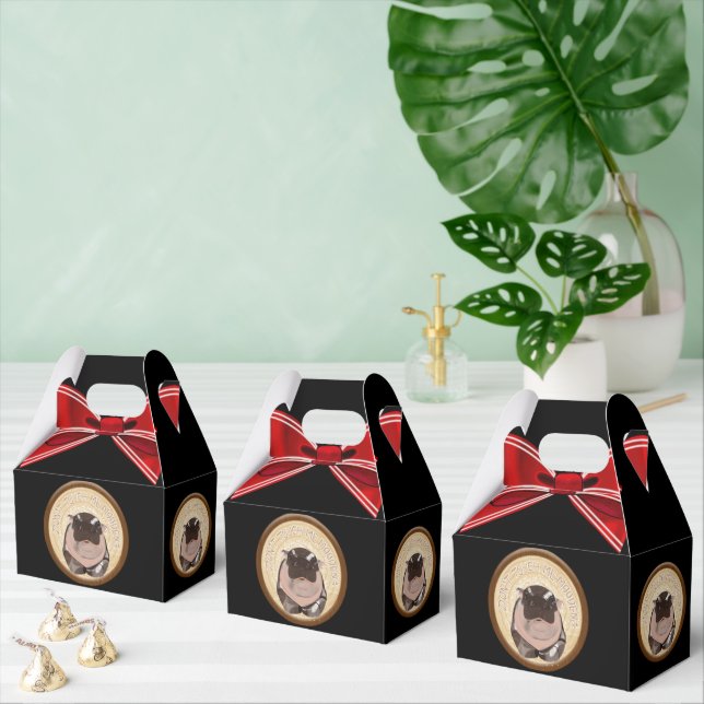 Moo Deng Flodhäst  Presentaskar (Multipel)