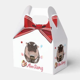 Moo Deng Flodhäst Presentaskar