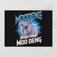 MOO DENG Flodhäst Rida på MOO DENG