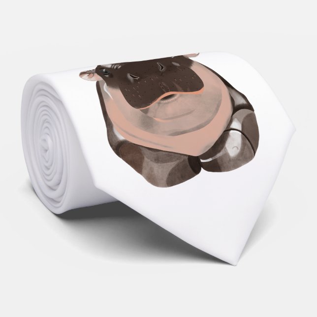 Moo Deng Flodhäst Slips (Rullad)