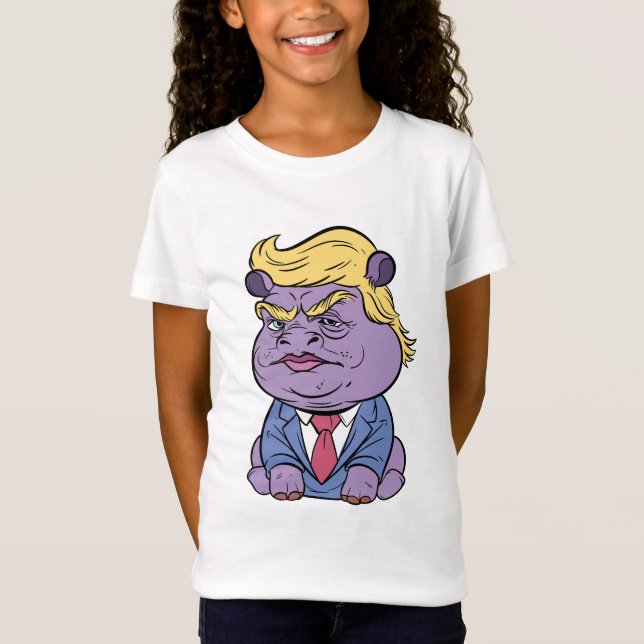Moo Deng for Trump Shirts, Donald Trump 2024 T Shirt (Framsida)