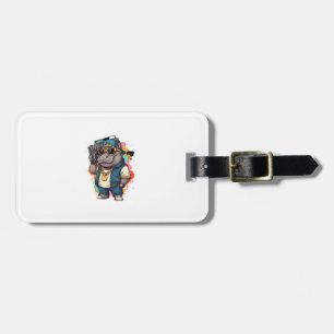 Moo Deng Shirt Moo Deng Hippo Hip hop Boombox Gang Bagagebricka