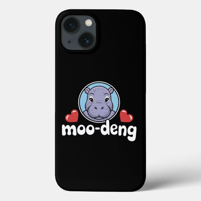 Moo Deng Studsugga gris i thailändsk bild Babyflod (Baksida)