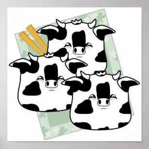 Moo Dumplings Platter Poster