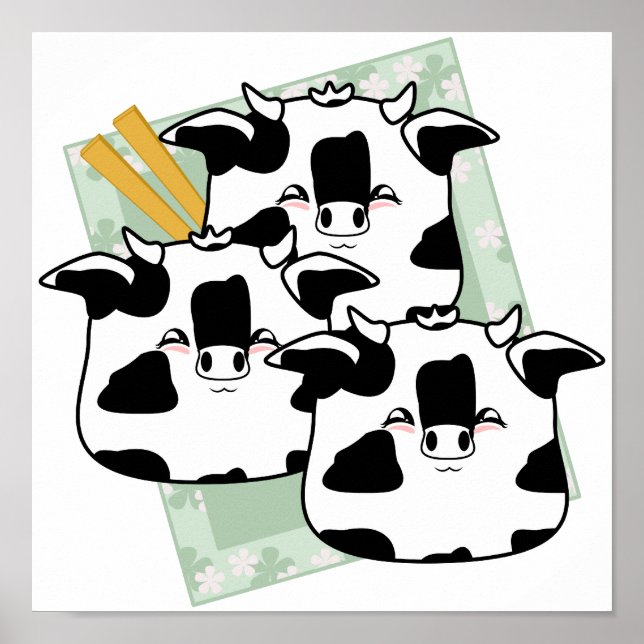 Moo Dumplings Platter Poster (Framsidan)
