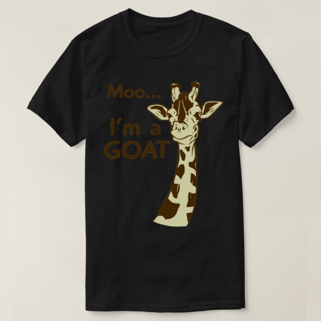 MOO I ÄR EN GOAT T SHIRT (Design framsida)