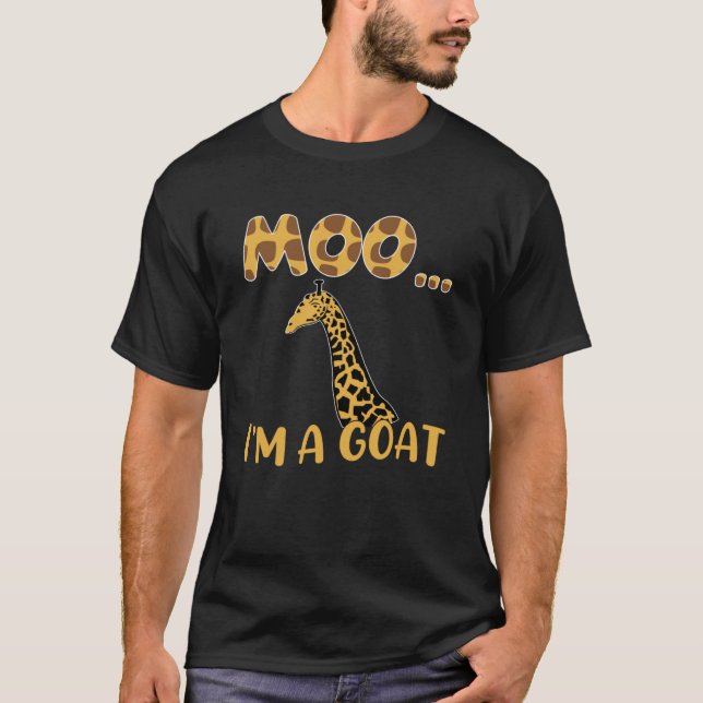 Moo I är ett gettgettgettgubbsdjur T Shirt (Framsida)