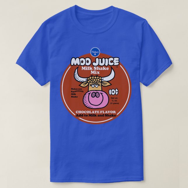 Moo Juice Mjölk Shake Mix T Shirt (Design framsida)