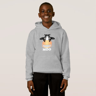 Moo - Kids' Pullover Hoodie T Shirt