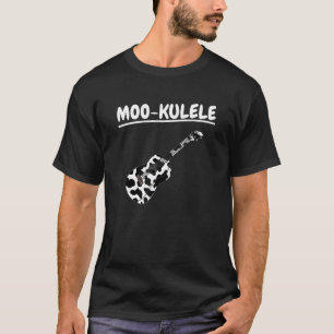Moo Kulele Ukulele Guitar Lead Guitarist Manar och T Shirt