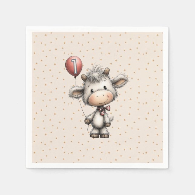 Moo Magic: Årsjubileumsupplaga! Pappersservett (Framsidan)