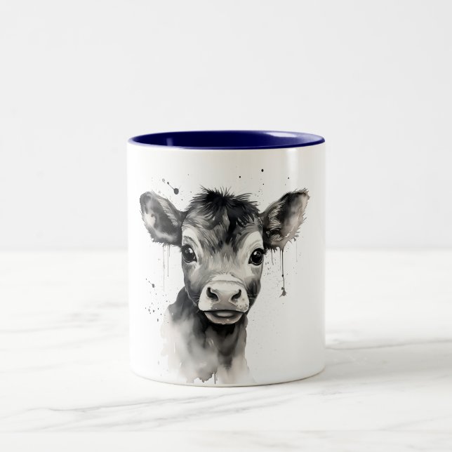☕ ’Moo-ment of Zen’ Cow Mugg 🐄 ☕ (Center)