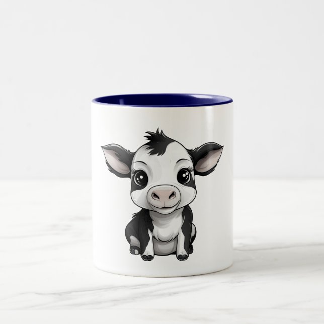 ☕ ’Moo-ment of Zen’ Cow Mugg 🐄 ☕ (Center)