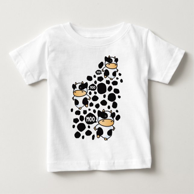 MOO_MOO_MOO TEE SHIRT (Framsida)