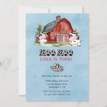 Moo Moo Namn är två Födelsedagsfester