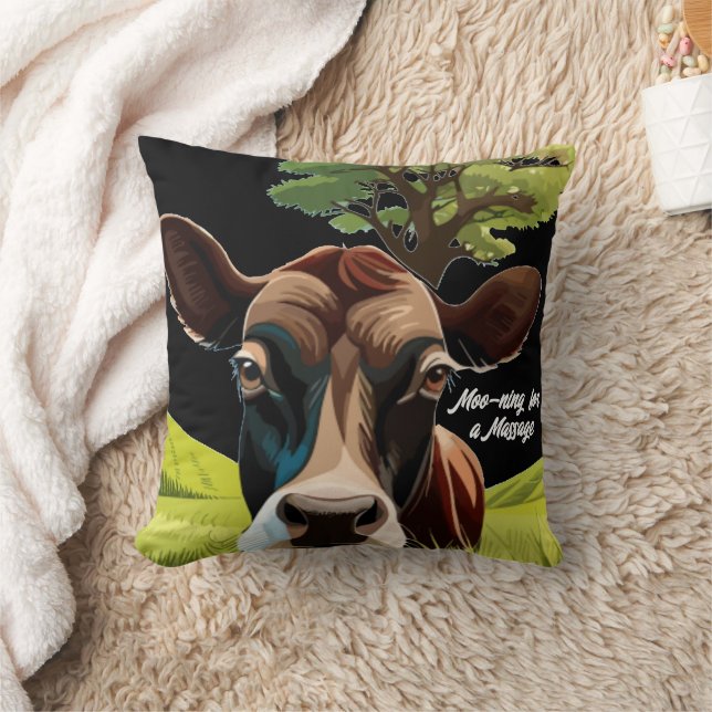 Moo-ning för massage kudde (Filt)