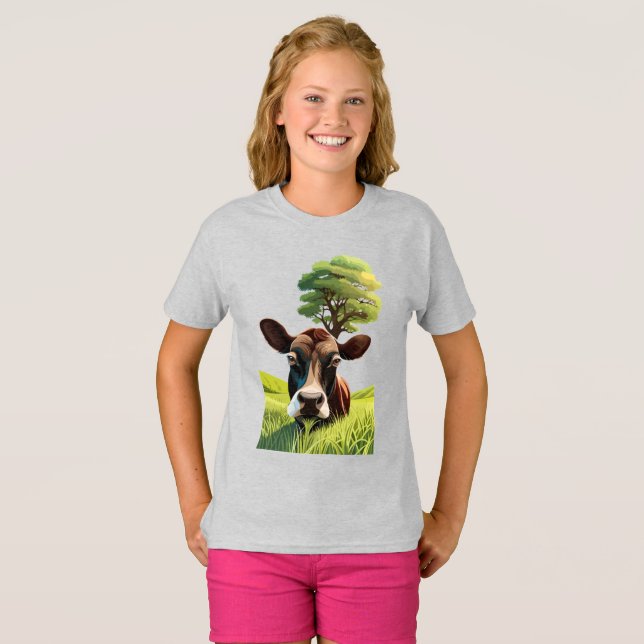 Moo-ning för massage t shirt (Hel framsida)