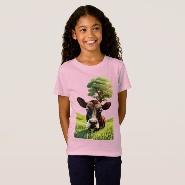 Moo-ning för massage t shirt (Hel framsida)