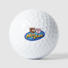 Moo & Oink Golf Bollar