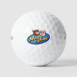 Moo & Oink Golf Bollar
