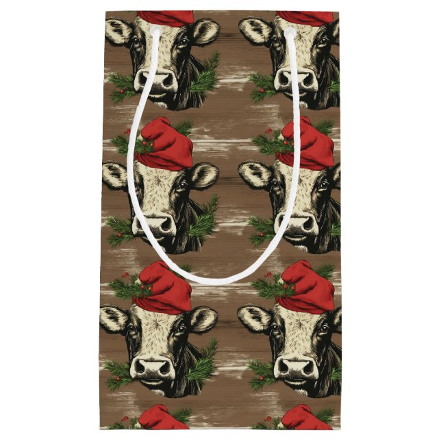 Moo-rry jul Cow Wrapping Papper (Framsidan)